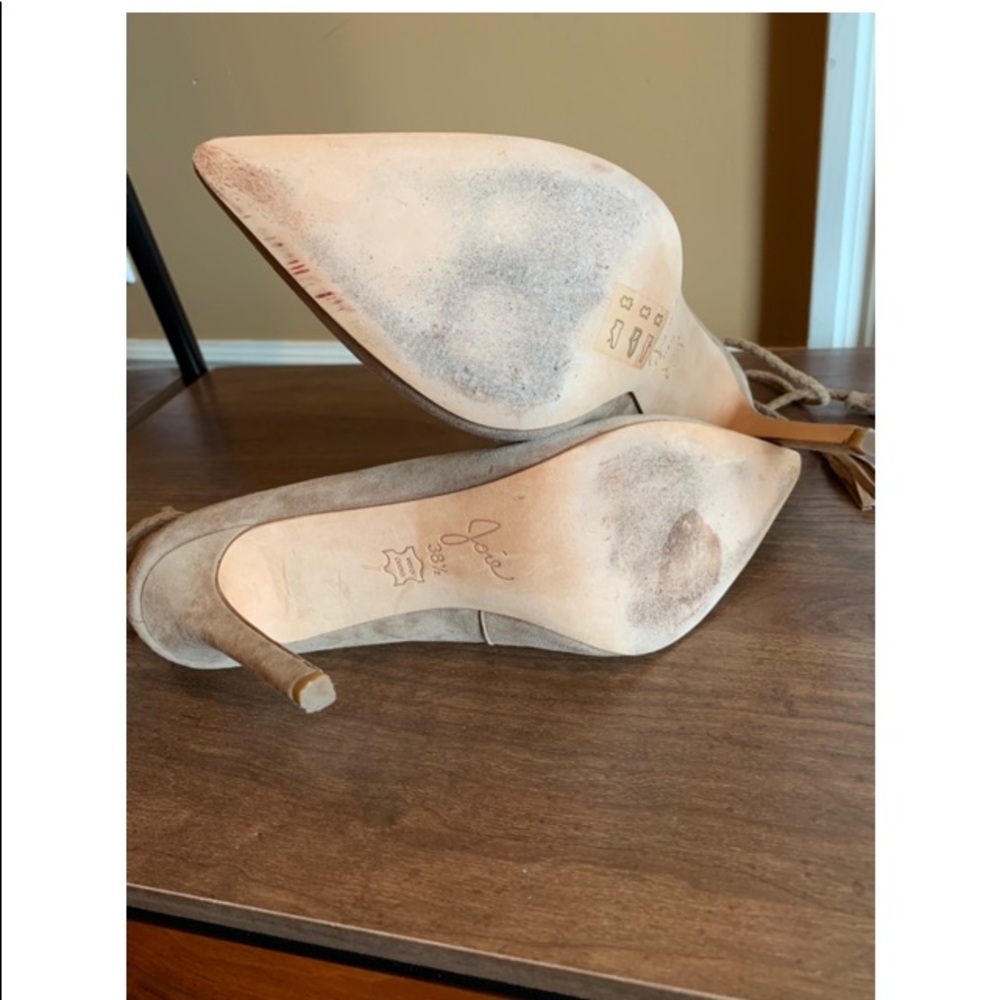Joie Angelynn Tan Suede Dress Pump, Sz 8.5 - Picture 5 of 8